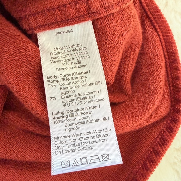 Madewell Corduroy Twill Oversized Shirt Jacket - Stained Mahogany- Large - Picture 10 of 16